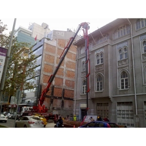 Alsancak Otel İnşaatı Çalışması Efendel Vinç 7