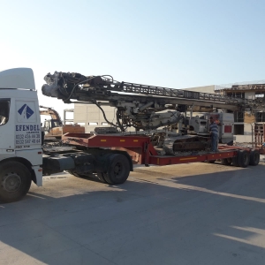 Efendel vinç ve iş makinası taşıması